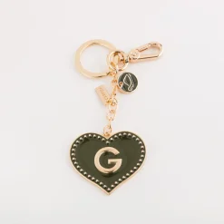 Portachiavi Metallo Donna - Heart letters keycha